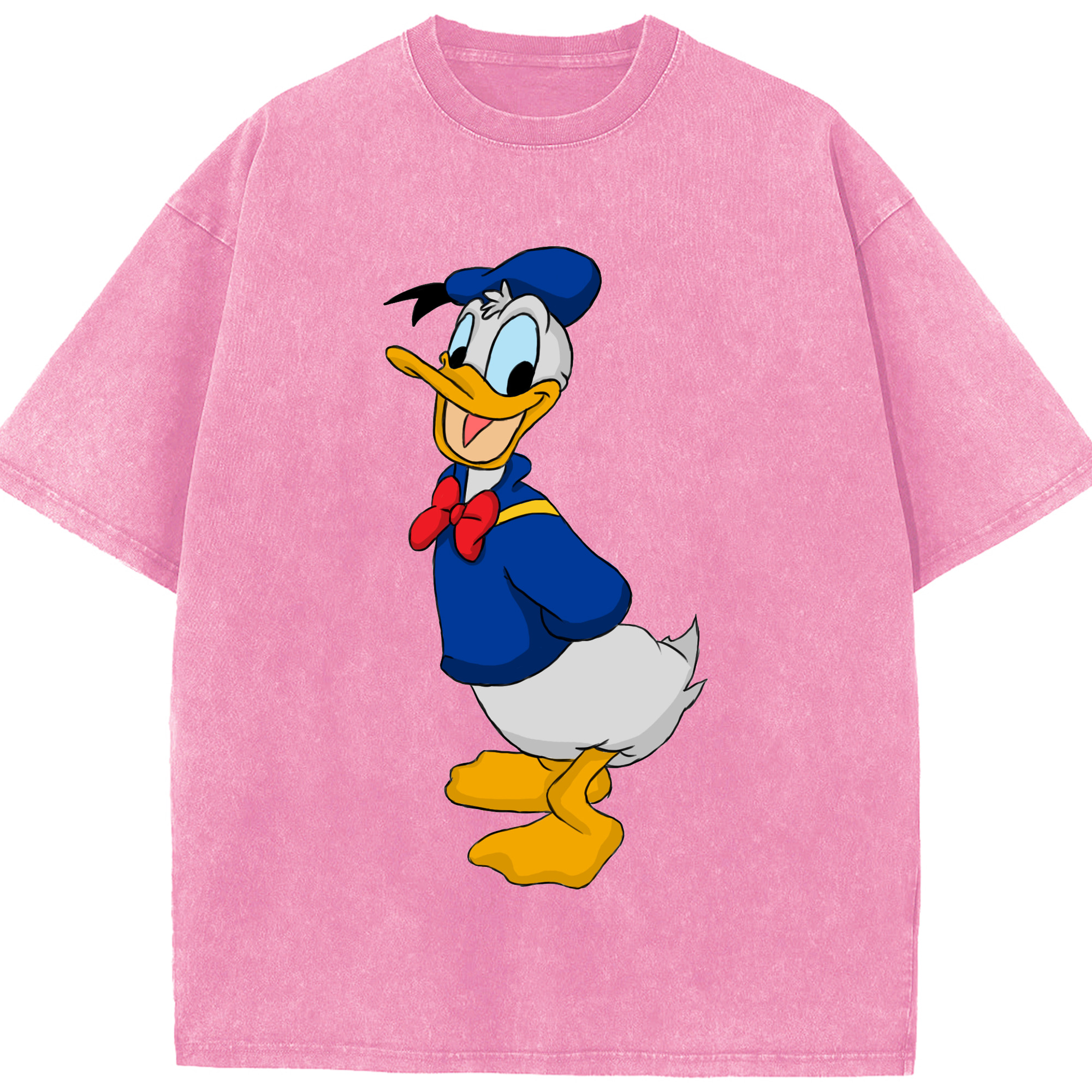 （画像用） ミッキーマウス Mickey Mouse 綿100% ヴィンテージ風 半袖Tシャツ（フロントプリント）